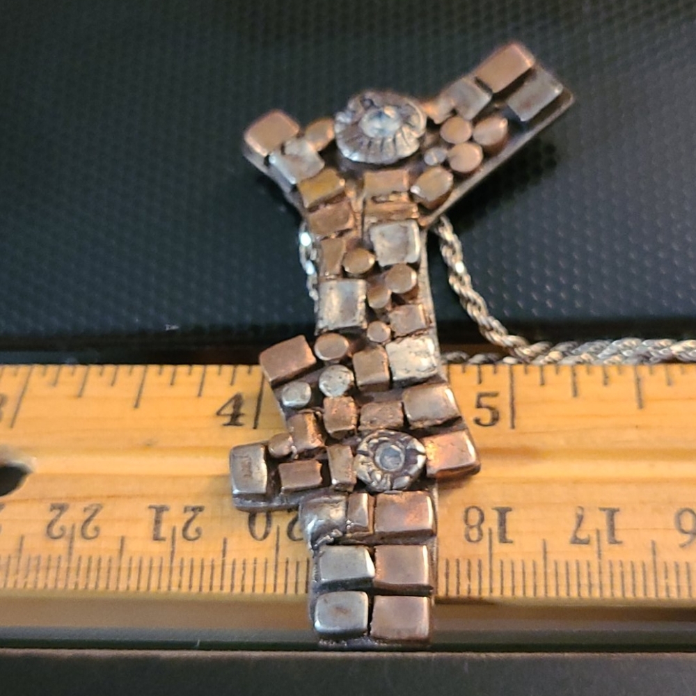 Handcrafted Metal Horse Pendant on SS Chain